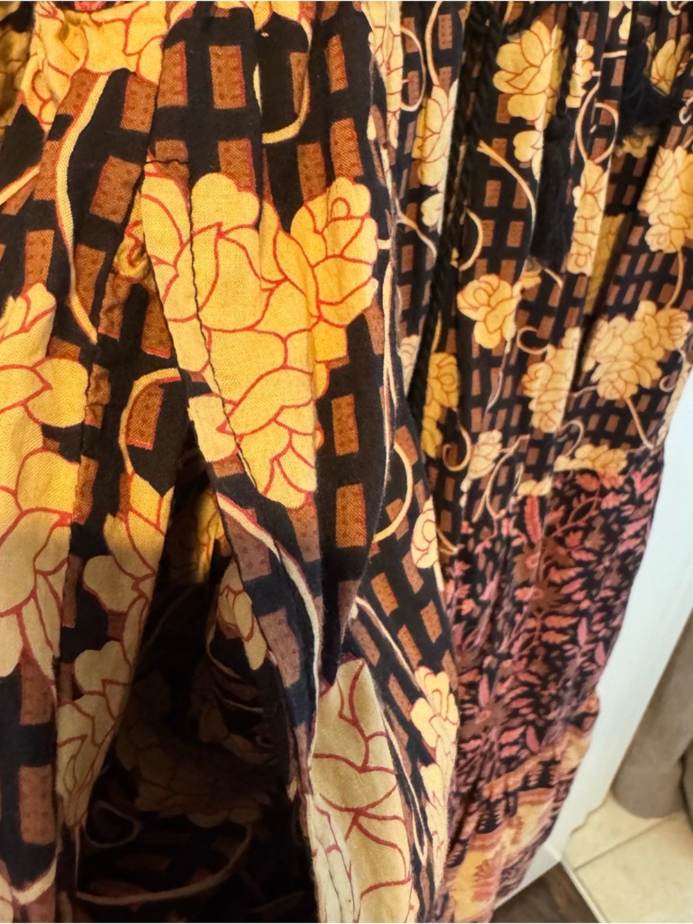 Mille Midi Dress Floral Tiered | M - Picture 4 of 7